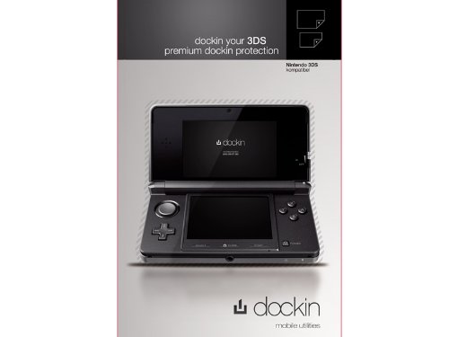 Preisvergleich Produktbild Nintendo 3DS Schutzfolien in Premium Qualität von Dockin
