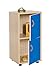 Produktbild Mobeduc 600217hps20 Waschtisch Kinder unter/Schrank mit 2 Türen, Holz, Buche und dunkelblau, 36 x 40 x 76,5 cm