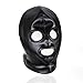 Produktbild Mirlun Gothic Sex Maske Haube, Pu-leder Ausgesetzt Mund Augen Fetisch Bdsm Bondage Masken Gimp Cosplay Sexspielzeug Für Paare