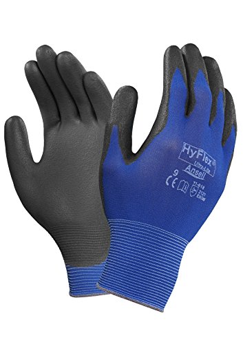 Ansell HyFlex 11-618 Mehrzweckhandschuhe, Mechanikschutz, Schwarze