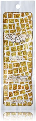Kardashian Glow Iced Bronzer Sunbed Tanning Lotion with Advanced Bronzers 15 ml