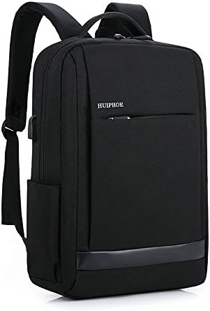 Business Laptop Backpack,15-Inch with USB Charging Port Mens Women Slim Travel Lightweight Bag Water Resistant Backpack for Laptop/Notebook/Computer Anti-Theft