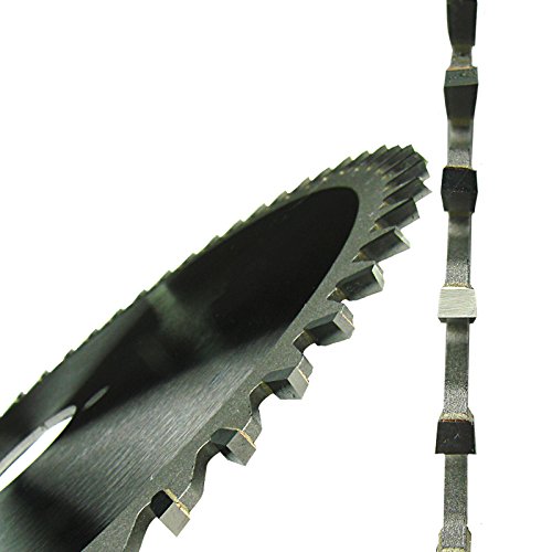 Hartmetall HM Kreissägeblatt 250×30 Z24 WZ Wechselzahn für Tischkreissägen, Handkreissägen, Gehrungssägen und Wippkreissägen. Grobschnittsägeblatt für den Längs- und Querschnitt in der Holzverarbeitung und Brennholzverarbeitung - 2