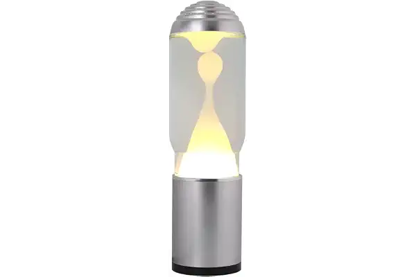 I-TOTAL® - LAMP A.D.A con base silver, líquido transparente/cera blanca