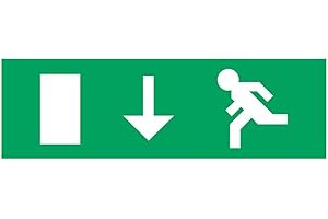 etiquette pour boitier a-aa-ab-b-d-e-f-n-t - 230 x 70 - picto flèche verticale - luminox 10401