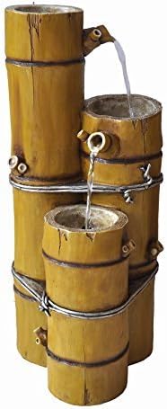 Small Bamboo Poles Water Feature