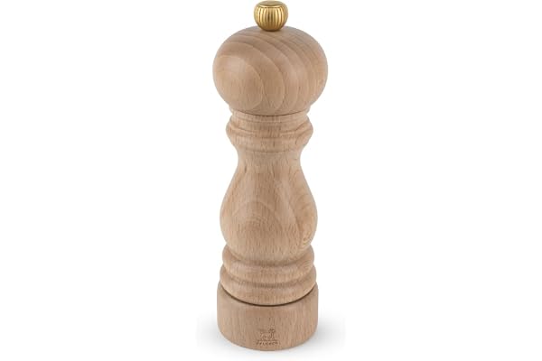 PEUGEOT - Moulin à Poivre Paris 18 cm - Réglage Classique - En Bois Labellisé PEFC - Fabrication Française - Coloris Naturel