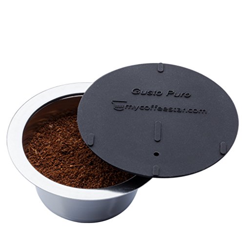 GUSTO PURO: Wiederbefüllbare Kaffeekapsel für alle Nescafé Dolce Gusto Maschinen - 8