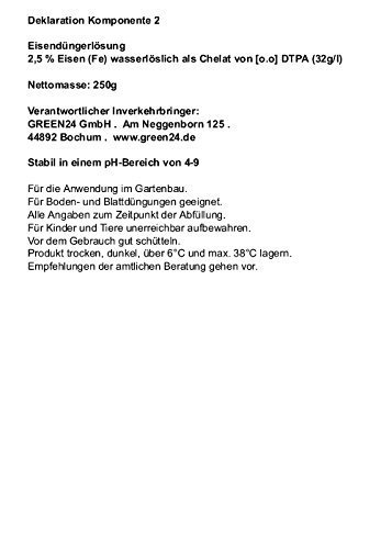 Rasen-Dünger Volldünger NPK+ mit Eisen flüssig für perfekten Rasen, ca. 400m2 Traumrasen! - 3
