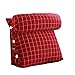 Produktbild XHH-Kissen Rückenkissen Wedge Pillow,Fernsehkissen Plüsch Kissen Für Auto, Bett, Lesen, Büro-Stuhl Und Sofa,21.6 * 8.6 * 23.6Inch
