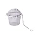 Produktbild Babysbreath Food Grade Edelstahl Mesh Teesieb mit Deckel und erweiterte Kette 6.5cm