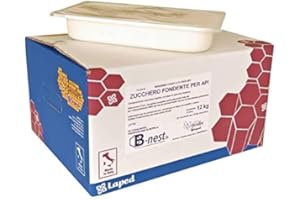 AGRARIA UGHETTO APICOLTURA CANDITO per API LAPED alimento Superiore in Pasta per Apicoltura da kg. 12 Prodotto in Italia