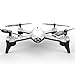 Produktbild Elviray Drohne mit 4K HD Dual Kamera FPV WiFi Echtzeit Luftbild Video Optischer Fluss RC Quadcopter Hubschrauber 3 Batterien 3 Weiß