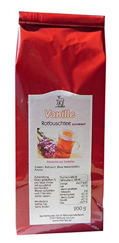 Preisvergleich Produktbild Hiller Rotbuschtee Vanille 200 g