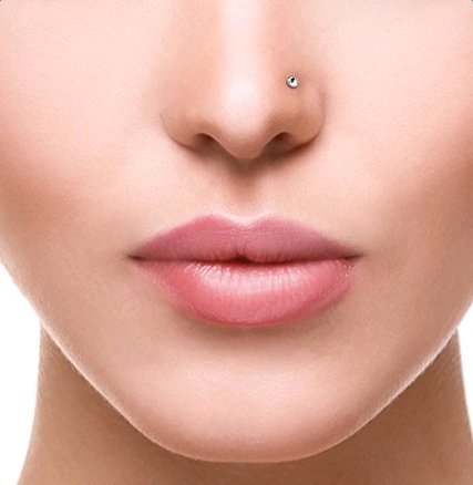 Hosaire 30 pcs Nasen-piercing Edelstahl Damen Farbe Nasenringe Nasenstecker Nasenpiercing - 8