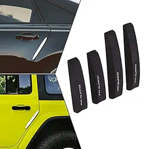 JUKKRE Car Door Edge Guard, Car Door Protector, Universal Car Door Edge Protector, Door Anti-Collision Strip, Car Side Door Edge Guards with Silicone Protect, Car Side Door Protectors 4PCS