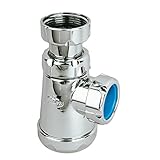 ABS Cromado Jimten s-182 Sifón botella cromado (1 1/4)