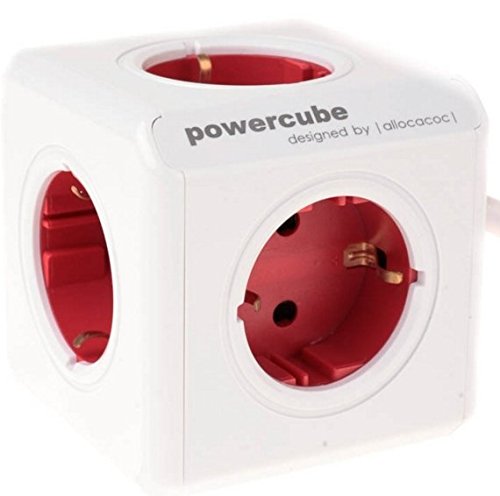 Preisvergleich Produktbild allocacoc 1203rd / deoupc Power Extension (mit 2 USB-Anschlüssen)