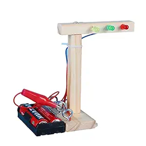 Leoie Technology Small Production Traffic Light Intelligence Assembled Handmade DIY Handmade Material Set