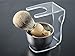 Price comparison product image 3 in 1 Men's Shaving Kits Best Badger Hair Brush + Clear Brush Stand +Steel Bowl (CM0114)