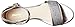 BATA Women's Jayma Silver Fashion Sandals-7 UK/India (40 EU) (5612075)