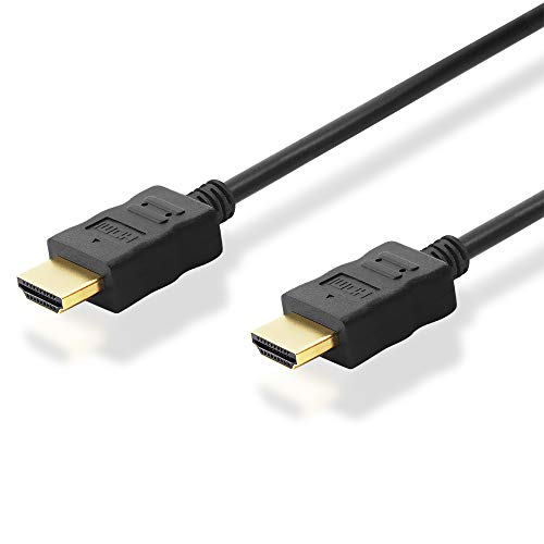 BestPlug 10 Meter Universal HDMI Kabel mit Ethernet/HDMI Stecker auf HDMI Stecker vergoldet/High Speed/geeignet für 3D HD FullHD UHD 4K / Schwarz BestPlug 10 Meter Universal HDMI Kabel mit Ethernet/HDMI Stecker auf HDMI Stecker vergoldet/High Speed/geeignet für 3D HD FullHD UHD 4K / Schwarz