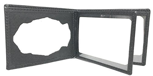 Cartera De Piel Portaplaca Policia Nacional