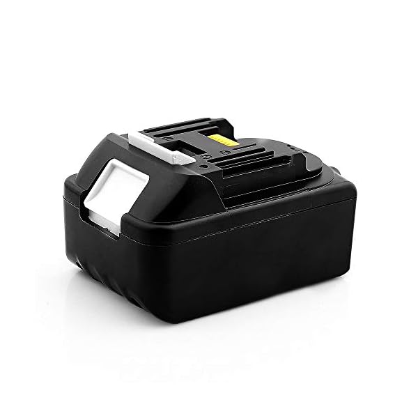 Ersatz Schnell-Ladegerät mit 2X Akku 18V 5.0Ah für Makita 18V Gartengeräte serie DCL180Z Staubsauger, Akku-Heckenschere DUH523Z,Makita Reciprosäge 1010 W, DJR186ZK Reciprosäge Werkzeugsets Batterie – Bild 3