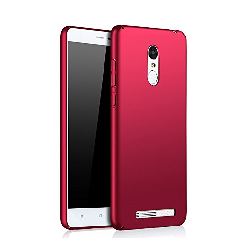 Xiaomi Redmi Note 3 Pro Special Edition case  Heyqie TM  Thin 360 Full Body Coverage Protective PC Back Phone Cover Case For Xiaomi Redmi Note 3 Pro Prime Special Edition 152 mm - Red