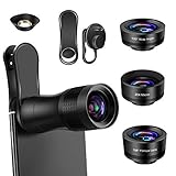 ✅Telescopio mágico y doble ajuste❤: lente telefoto con zoom de 14x con anillo de enfoque manual doble ajuste para obtener fotos más claras a partir de kilómetros de distancia. Girar el anillo objetivo es ajustar y fijar el enfoque; girar el anillo ocular es para eliminar las esquinas oscuras alrededor de la imagen. También se puede utilizar solo como telescopio monocular para ayudarle a capturar los objetos desde la distancia.