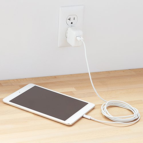 AmazonBasics Ladekabel Lightning auf USB, 1,8m, zertifiziert von Apple, Weiß - 5