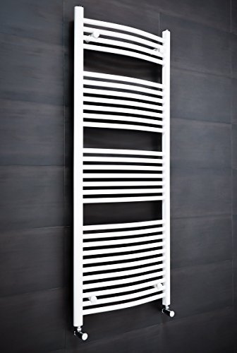 Preisvergleich Produktbild Handtuchheizkörper Badheizkörper Handtuchwärmer 1500x600mm Weiß