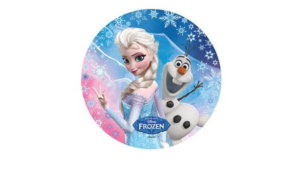 Disney Frozen Cake Topper 21 Cm Edible Wafer Rice Paper I Cup