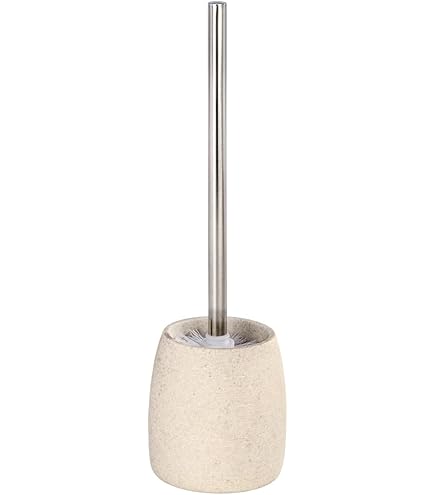 Zone Denmark Nova Toilet Brush with Holder, Hygienic WC Brush, Bathroom Toilet Cleaner with Soft-Touch Finish, 10.3 cm H 37 cm, White : Thomas Dudzinski Design