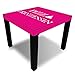 Produktbild Pizza Prinzessin - Möbelaufkleber für IKEA Lack 55x55cm Beistelltisch bekleben Fotomotivaufkleber | Fotosticker bedruckt
