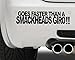Price comparison product image Goes Faster Than a Smackhead's Giro - Funny Jdm drift Car Window Bumper Motorcycle Laptop Ipad Vinyl Decal Sticker (BLACK) FREE P&P