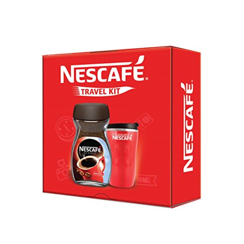Nescafe Classic Red Travel Kit, 200g with Jar (Limited Edition) RS.499 (23.00% Off) - Amazon Nescafe Classic Red Travel Kit, 200g with Jar (Limited Edition) RS.499 (23.00% Off) - Amazon