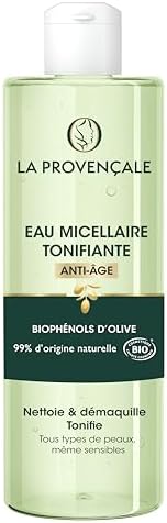 La Provençale Bio Micellare Anti-Aging Viso/Occhi Certificato Bio Olio di Oliva Bio AOC Provence Made in France per Tutti i Tipi di Pelle 400 ml D3636601