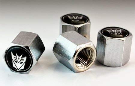 Golbalaccessories Transformers Decepticons Reifen Ventilkappen Sport für alle Turbo