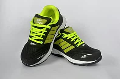 neon colour sports shoes