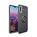 Produktbild BUANDE Schutzhülle Auto Magnetische Anziehungskraft Ring Unsichtbar Unterstützung TPU Persönlichkeit Ultra dünn Anti-Sturz Telefonkasten Geeignet für Huawei mate20pro,Black