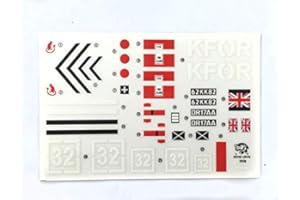 HENG LONG Henglong 1/16 Scale British Challenger Ii Rc Tank 3908 Decoration Decal