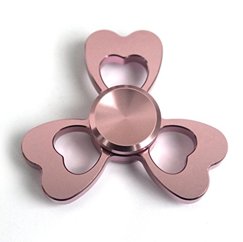 TFXWERWS Neuheit Kreativ Tri Papillon Hand Spinner Spielzeug Hand Spinner (Pink)