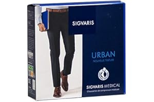 Chaussettes de contention Urban Classe 2 Sigvaris Noir Taille M Hauteur Normal