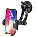 Price comparison product image VICTSING Universal Windshield Car Phone Mount Holder Cradle with Strong Sticky Suction Pad for Apple iPhone X 8 7 7 Plus 6 Plus 6s 5s 5c 5 4s 4, Samsung, HTC, Sony, LG, Other Smartphones