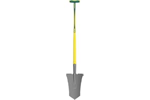Leborgne, Louchet Transplantation Duopro, Outil de Jardinage 33 cm avec Manche béquille Novagrip, idéal pour Le Jardinage, Parfait pour Les Professionnels et Amateurs