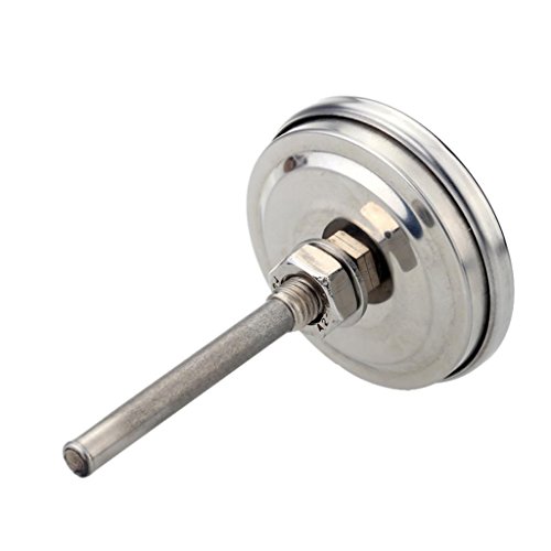 MagiDeal 5cm Edelstahl Ofenthermometer BBQ – Grill Gartemperatur Guage - 5