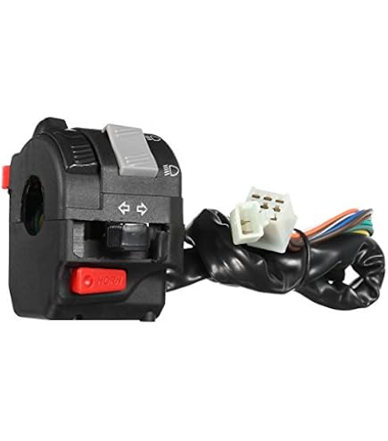 Commutateur Moto/scooter Gauche Compatible MBK Booster NG Stunt Yamaha BWS - Pièce De Rechange Pour Cyclomoteur Et Mobylette - 5