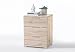 Produktbild Stella Trading Universal Nachtkommode, Holz, san remo hell, 42 x 46 x 61 cm