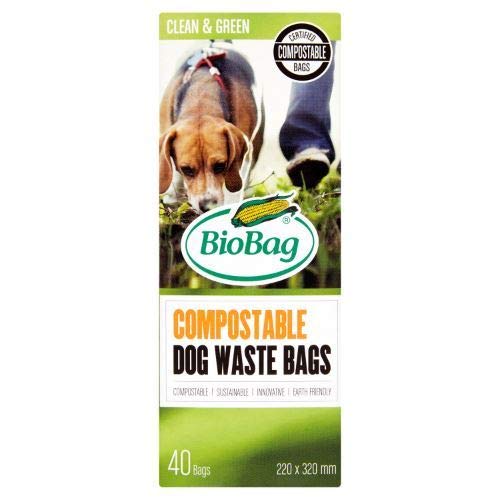 Biobag | Compostable Dog Waste Bag - Roll | 10 x 40s (FR)